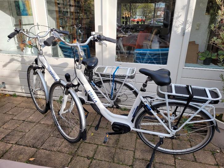 elektrische fiets 2 x, Fietsen en Brommers, Elektrische fietsen, Gebruikt, Overige merken, 51 tot 55 cm, 50 km per accu of meer