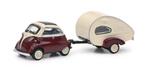 BMW ISETTA + AANHANGER, Ophalen of Verzenden, Nieuw, Auto, Schuco