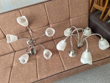 Plafond lampen, set van 2 beschikbaar voor biedingen