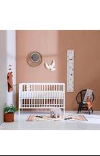 Puck Ledikant Raw Beuken Mat Wit 60x120cm (zonder matras), Ophalen, Zo goed als nieuw, Jongetje of Meisje