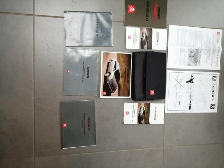Compleet mapje boekjes CITROEN C5   1999/2006, Auto diversen, Handleidingen en Instructieboekjes, Ophalen of Verzenden