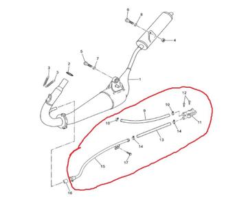 Secundair Luchtsysteem Yamaha TZR uitlaat AIS system TZR50 beschikbaar voor biedingen