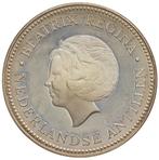 Ned. Antillen - zeldzame 50 Gulden 1982 zilver -,(5935, Koningin Beatrix, Zilver, Ophalen of Verzenden, Losse munt