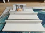 Witte wandplanken, Huis en Inrichting, Woonaccessoires | Wandplanken en Boekenplanken, Ophalen, Zo goed als nieuw