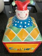 Koekjestrommel Rayware Joker porselein 18x18x31 cm., Ophalen of Verzenden