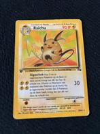 Raichu 1st edition Fossil NL, Ophalen of Verzenden, Gebruikt, Losse kaart