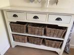 Sidetable wit, Ophalen, Gebruikt, 100 tot 150 cm, 25 tot 50 cm