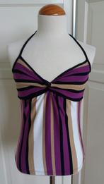 Zomerse Top Paars Zandkleur Wit S H&M ( Jool ), Kleding | Dames, Tops, H&M, Verzenden, Paars, Zo goed als nieuw