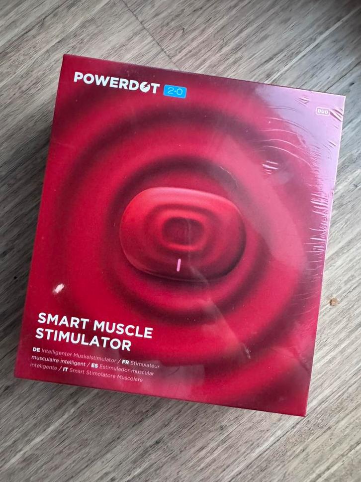 PowerDot 2.0 Duo Therabody – NIEUW & Geseald, Sport en Fitness, Fitnessapparatuur, Nieuw, Overige typen, Armen, Kunststof, Ophalen of Verzenden