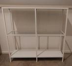 Witte Ikea vitrinekast in nieuwstaat, Huis en Inrichting, Kasten | Vitrinekasten, Ophalen, Minder dan 50 cm, Met deur(en), 75 cm of meer