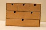 Houten mini ladekast 47357