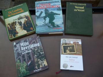 5x oorlogsboeken   2e WERELDOORLOG beschikbaar voor biedingen