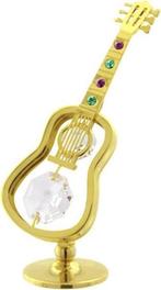 Gitaar - versierd met Swarovski-kristallen 24-k verguld, Verzenden, Mail@gustav-lindner.at, Nieuw, Vilsalpseestrabe