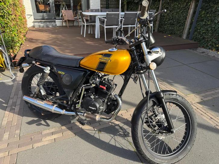 Mash Fifty 50 – Retro 50cc Brommer, Euro 5, Stijlvol, Zuinig, Fietsen en Brommers, Brommers | Crossbrommers, Gebruikt, Overige merken