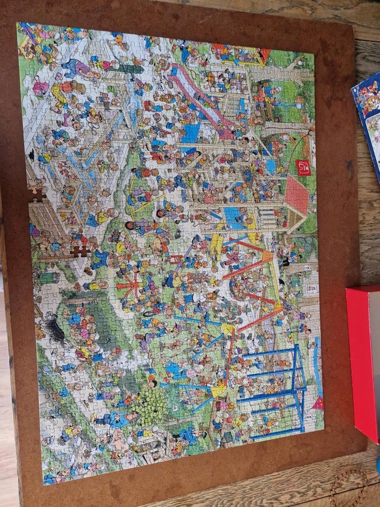 Jan van Haasteren 'de speeltuin', Ophalen of Verzenden, 500 t/m 1500 stukjes, Gebruikt, Legpuzzel