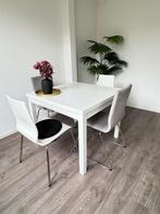Bjursta tafel, Huis en Inrichting, Tafels | Eettafels, Ophalen, Gebruikt, 50 tot 100 cm, Vierkant