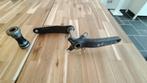 Truvativ noir carbon crankstel, Fietsen en Brommers, Fietsonderdelen, Crankstel of Pedalen, Gebruikt, Truvativ, Mountainbike