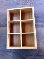 (Theezakje organizer) tea bag organizer bamboo, Ophalen of Verzenden, Zo goed als nieuw