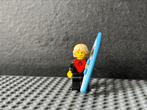 Lego minifiguur serie 17 pro surfer, Complete set, Ophalen of Verzenden, Lego, Zo goed als nieuw