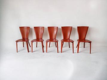 5x Carlotta Chair by Cappelletti & Pozzoli 