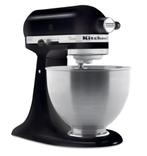 KITCHENAID MIXER KANTELBARE KOP 4,3 L CLASSIC ONYX ZWART, Witgoed en Apparatuur, Keukenmixers, Ophalen, 4 liter of meer, 3 snelheden of meer