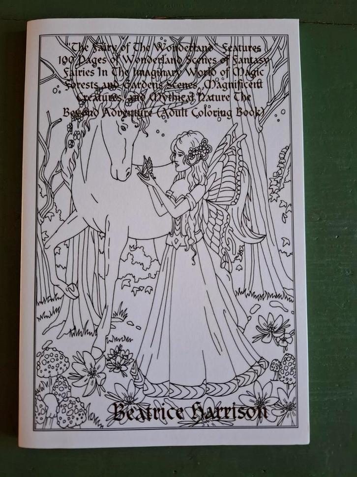 Beatrice Harrison - The Fairy of the Wonderland. Kleurboek., Hobby en Vrije tijd, Tekenen, Nieuw, Papier, Schets- of Tekenboek