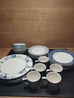 Laura Ashley Blueprint Servies - 5 persoons + extra, Ophalen, Gebruikt, Porselein, Compleet servies