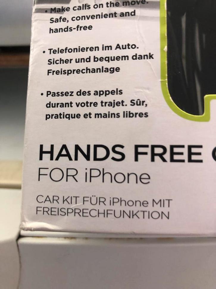 Auto Kit voor iPhone - Handsfree Bellen, Auto diversen, Carkits, Nieuw, Ophalen of Verzenden