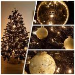 Zwarte Triumph kerstboom 185 cm, Ophalen, Gebruikt