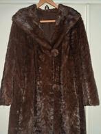 Echte bontjas, Kleding | Dames, Jassen | Winter, Ophalen, Gedragen, Maat 42/44 (L), Bruin
