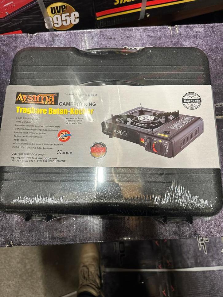 Camping Gasstel  - Noodgasstel, gaspit,, Caravans en Kamperen, Kampeeraccessoires, Nieuw, Ophalen of Verzenden