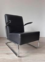 Gispen 405 design fauteuil, Huis en Inrichting, Fauteuils, Ophalen, Zo goed als nieuw, 50 tot 75 cm, Leer