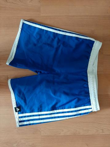 Blauwe Adidas zwembroek - 3 stripes maat 152 beschikbaar voor biedingen