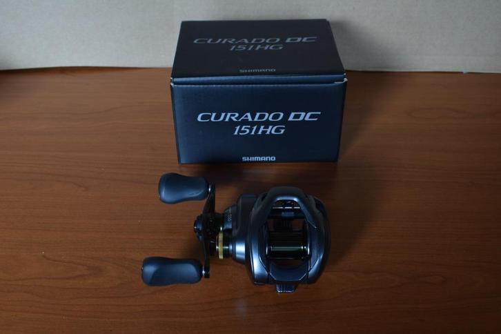 Shimano Curado DC 151HG Baitcaster Reel, Watersport en Boten, Hengelsport | Roofvissen, Nieuw, Molen, Ophalen of Verzenden