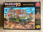 Puzzel 1000 stukjes Wasgij “Safari Surprice”, Ophalen of Verzenden, 500 t/m 1500 stukjes, Zo goed als nieuw, Legpuzzel