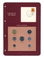 Israël Sheqalim/Agorot Coin Sets of All Nations (rood), Ophalen of Verzenden, Midden-Oosten, Setje