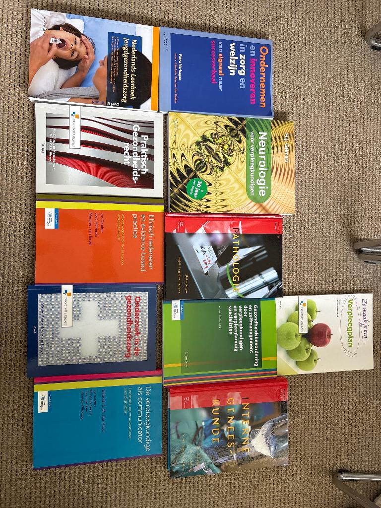 Verpleegkunde boeken, Diverse auteurs, Zo goed als nieuw, Beta, HBO