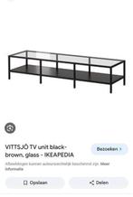 Ikea Vittsjo Vitssjo tv unit tv meubel tvmeubel salontafel, Huis en Inrichting, Kasten | Televisiemeubels, Minder dan 100 cm, 25 tot 50 cm