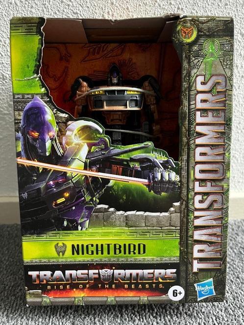 Transformers Rise of the Beasts Nightbird MISB nieuw, Verzamelen, Transformers, Nieuw, Overige generaties, Decepticons, Ophalen of Verzenden