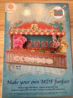 Decotime-maak je eigen mdf kermisattractie, Hobby en Vrije tijd, Knutselen, Ophalen of Verzenden, Nieuw, Knutselwerk