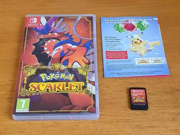 OPRUIMEN | SWITCH | Pokemon SCARLET beschikbaar voor biedingen