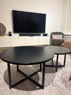 Salontafelset Manifest zwart, Huis en Inrichting, Tafels | Salontafels, Ophalen, Gebruikt, 50 tot 100 cm, Minder dan 50 cm