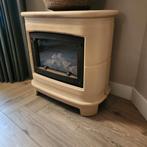 Oude Engelse gashaard met speksteen, Ophalen of Verzenden, Gebruikt, Vrijstaande haard, Gashaard