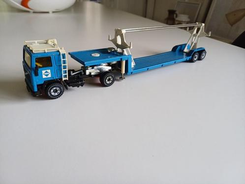 Siku volvo vrachtwagen met trailer, Hobby en Vrije tijd, Modelauto's | 1:50, Gebruikt, Bus of Vrachtwagen, SIKU, Ophalen of Verzenden