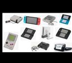 GEZOCHT NINTENDO CONSOLES EN SPELLEN, 1 speler, Ophalen, Zo goed als nieuw, Vanaf 3 jaar
