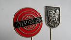 Chrysler oldtimerauto spelden 2 x, Verzamelen, Speldjes, Pins en Buttons, Verzenden, Gebruikt, Merk, Speldje of Pin