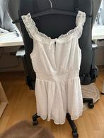 Witte jurk/broek met stippen - Maat S, Wit, Ophalen of Verzenden, Zo goed als nieuw, Maat 36 (S)