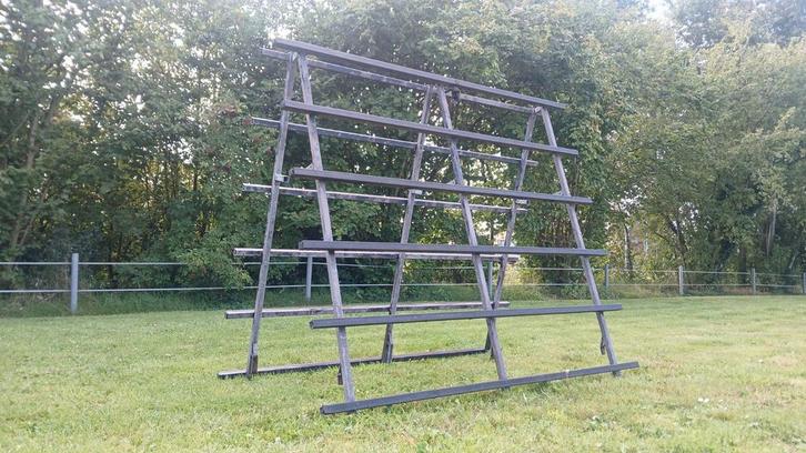 Glasbok kozijnbok frame, Doe-het-zelf en Verbouw, Glas en Ramen, Gebruikt, 160 cm of meer, 160 cm of meer, Ophalen