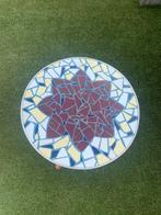 mozaiek bijzettafel en Netjes, stevig, Ophalen of Verzenden, Zo goed als nieuw