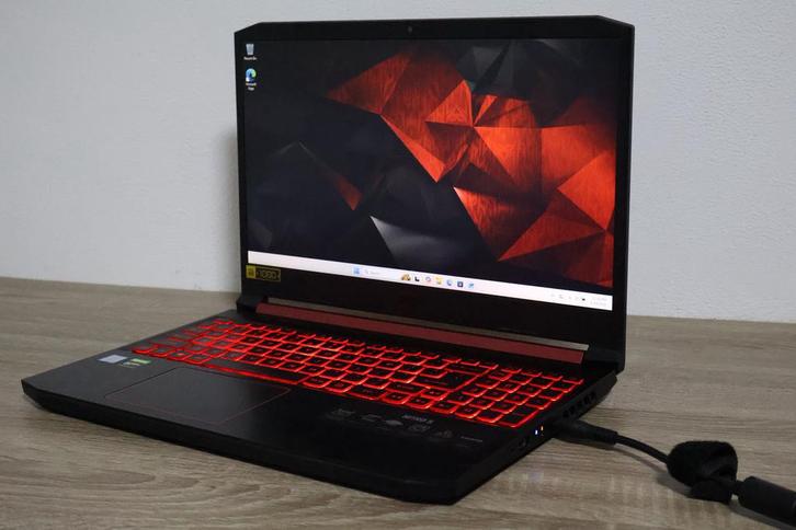 Dikke Gaming Laptop Acer Nitro 5 i7-9750H / GTX 1650, Computers en Software, Windows Laptops, Zo goed als nieuw, 15 inch, SSD